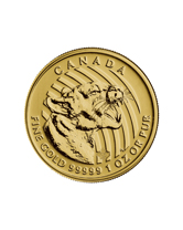 1oz Gold Growling Cougar Coin 99999
